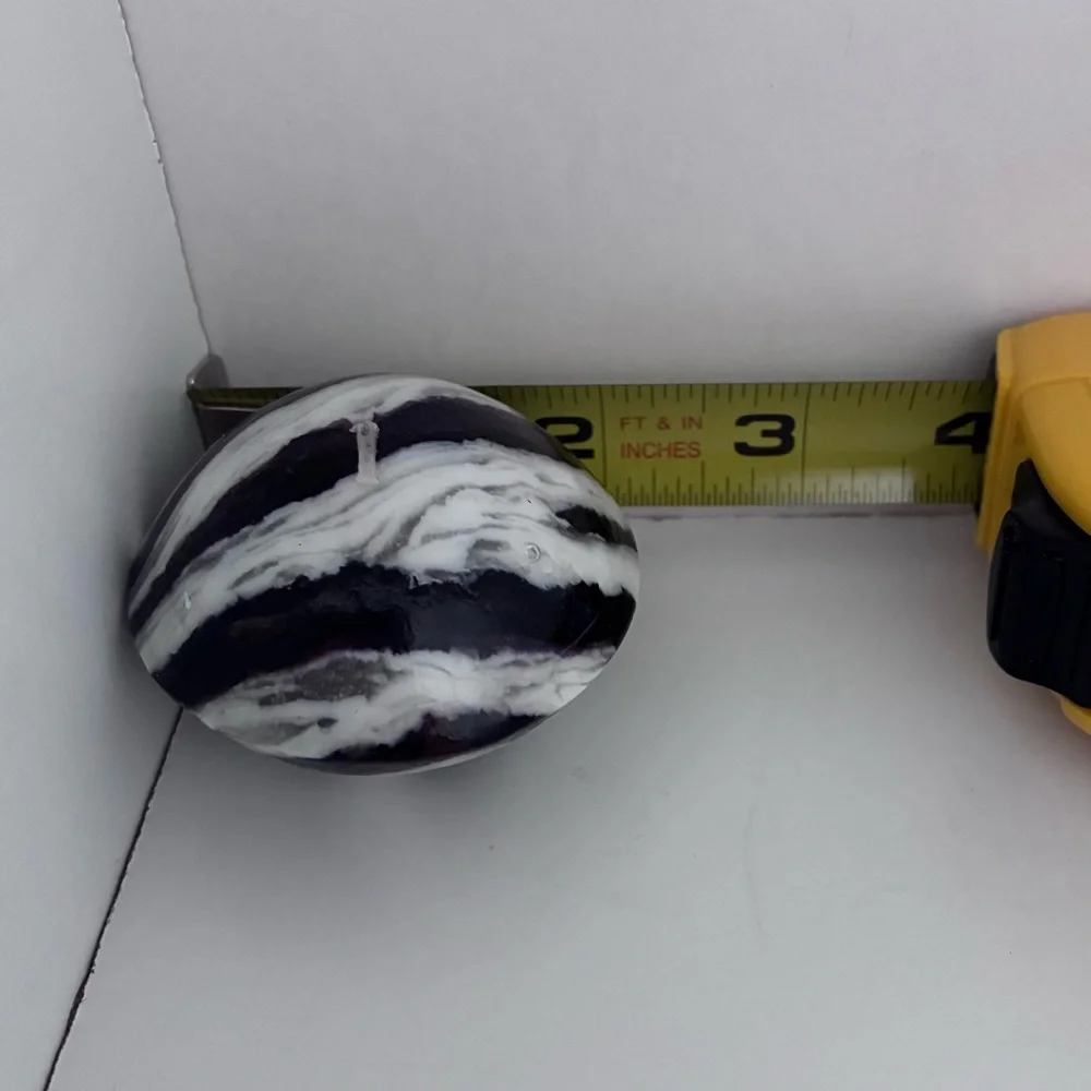 UNSCENTED Animal Print Candles  Shape: “mini-dome/mushroom” Total 10 candles